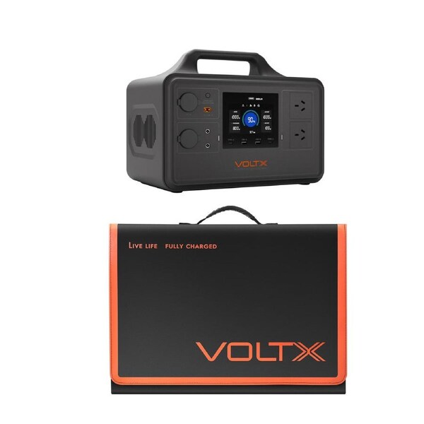 VoltX 1800W 1030Wh Power Station + 200W Foldable Solar Panel