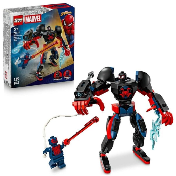 LEGO Super Heroes Miles Morales Mech vs. Spider-Man 2099