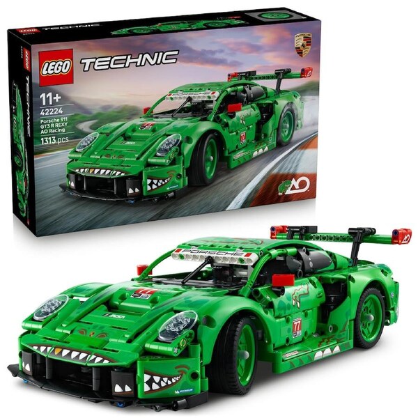 LEGO Technic Prosche 911 GT3 R REXY AO Racing Car (42224)