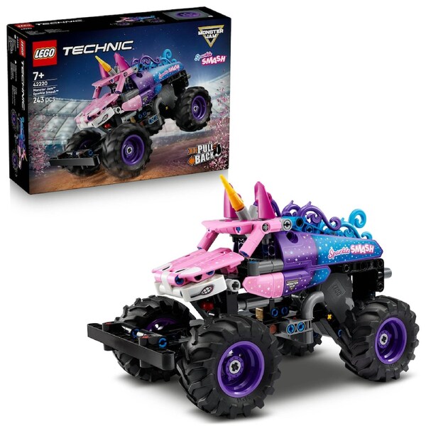 LEGO Techinic Monster Jam Sparkle Smash Pull-Back (42220)