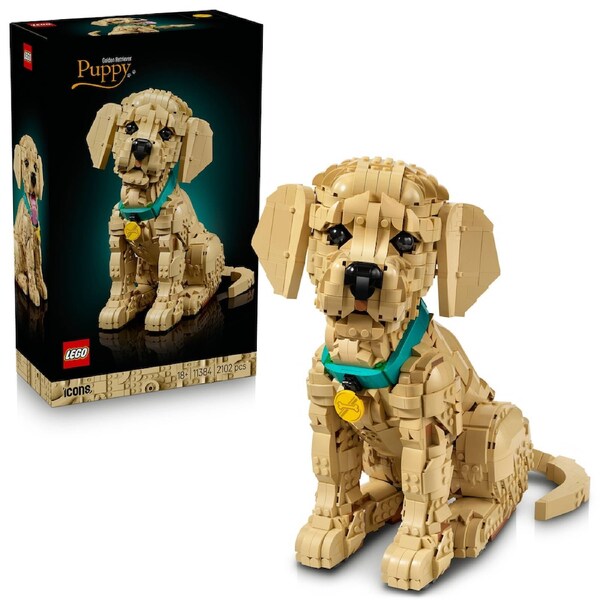 LEGO Icons Golden Retriever Puppy (11384)