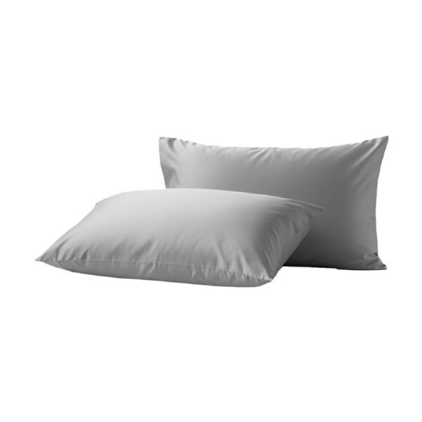2pc Renee Taylor 400TC Egyptian Cotton Standard Pillowcase Pair Antarctica
