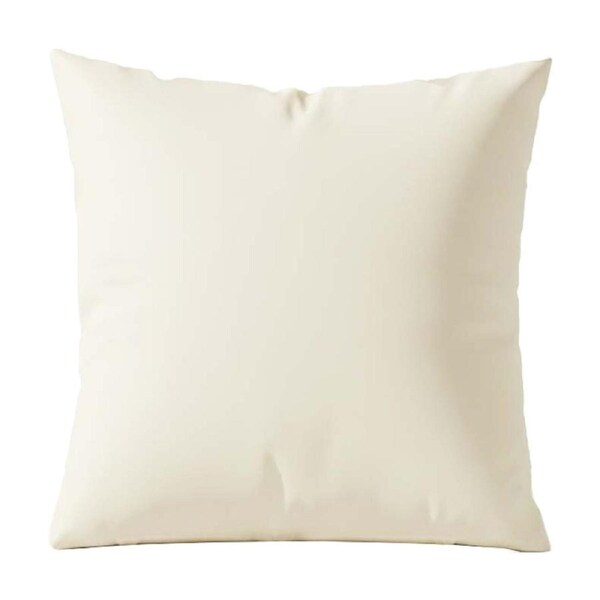 Renee Taylor 400TC Egyptian Cotton European Pillowcase Vanilla 65x65cm