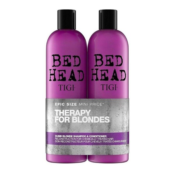Tigi Bed Head Dumb Blonde Shampoo 750ml & Conditioner 750ml Bundle