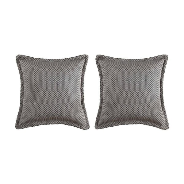 2PK Renee Taylor Regalia Collection Greta European Pillowcase 65x65cm