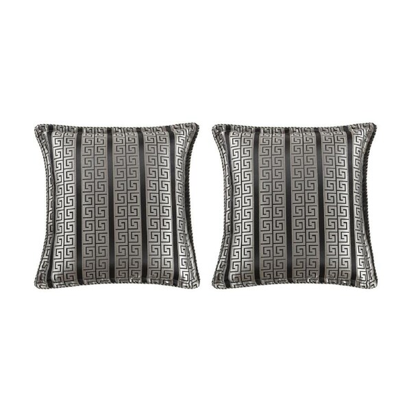 2PK Renee Taylor Regalia Collection Mayana European Pillowcase 65x65cm
