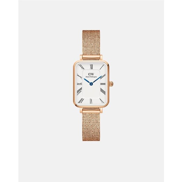Daniel Wellington Quadro Roman Numerals 20x26 Melrose RG White Watch