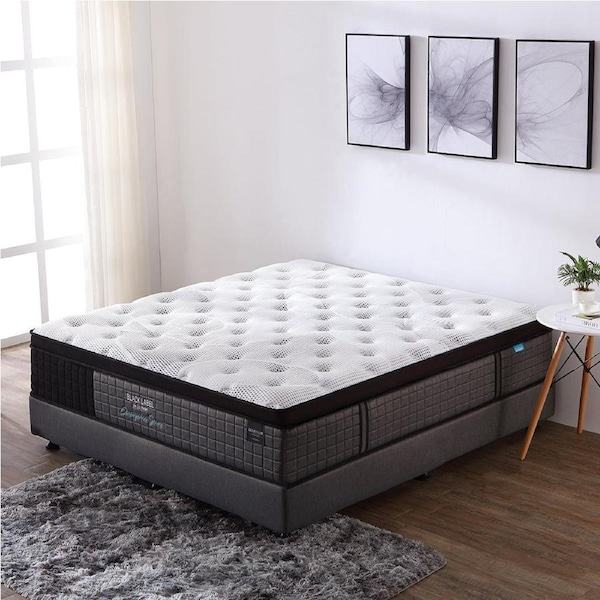 Zzz Atelier Chiropractic 7-Zone Pocket Spring Latex Foam Eurotop Mattress Double / Queen / King Size Double