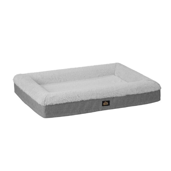 Alopet Pet Calming Bed Orthopedic Dog Sofa Beds Removable Washable Grey XXL