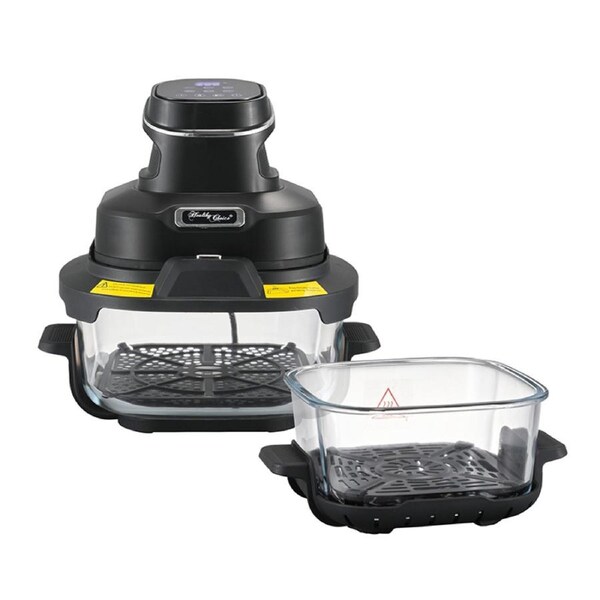 Healthy Choice Crisp and Go Portable Air Fryer AFG415 Black