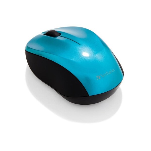 Verbatim GO NANO Wireless Mouse — Caribbean Blue