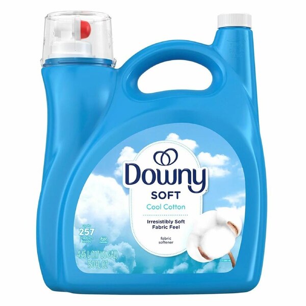 Liquid Fabric Softener With Cool Cotton Scent For Soft Fresh Laundry Care
