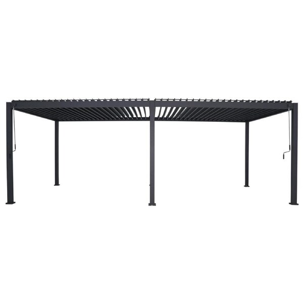 Coolaroo Fairhaven Semi-Permanent Louvre Gazebo 3.6x7.2 m