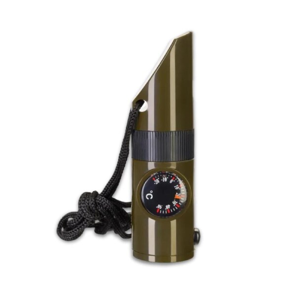 Bushborn Survival Whistle 7-in-1 Multitool