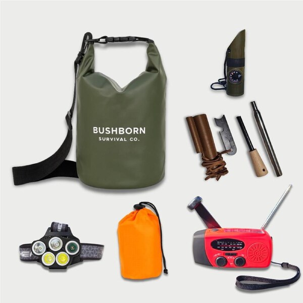 Bushborn Survival Kit - Emergency Red