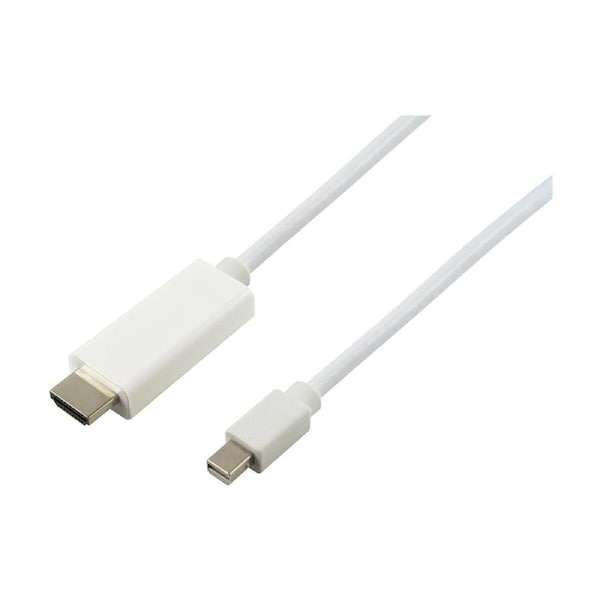 Comsol Mini DisplayPort Male-HDMI Male 4K@60Hz Active Cable 2 Metres White