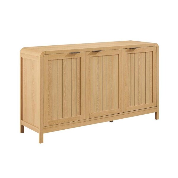 Roy Buffet Sideboard Cabinet 3 Doors Oak