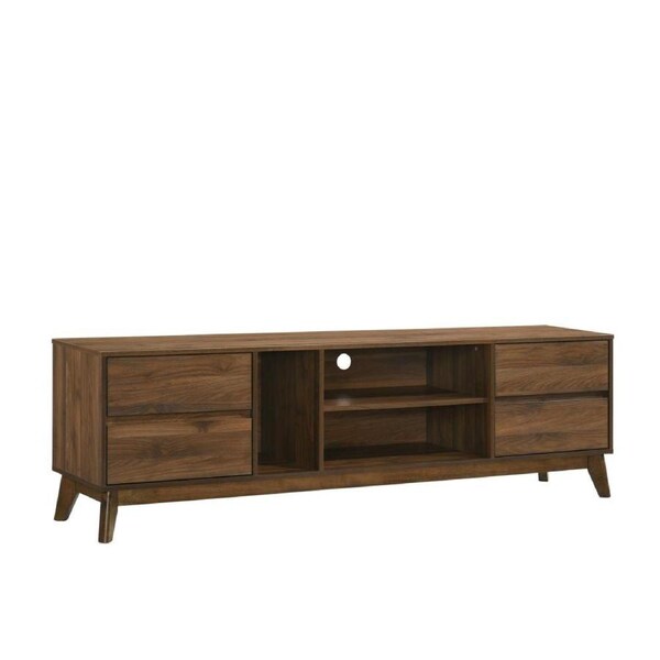 Ariah TV Entertainment Unit 180W 4 Drawers Walnut