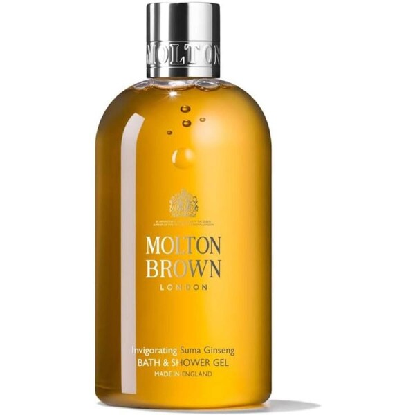 Molton Brown Collection SG Suma Ginseng Bath & Shower Gel, Body Soap, 10.1 fl oz (300 ml)