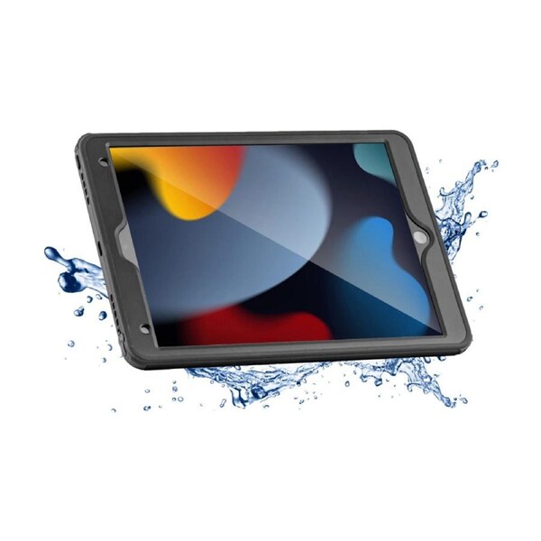 3sixT Weather All One - iPad 10.2 Gen 7/8/9 Ipad Back Case Clear/Black