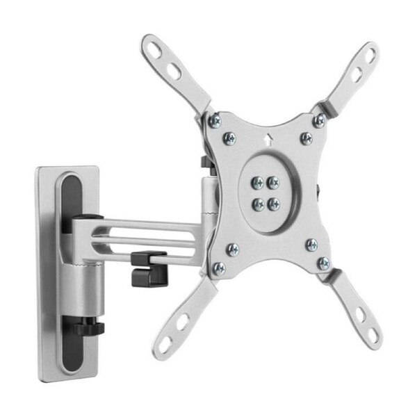 Goobay Carvan TV Mount 230mm 13-32 Lockable Wall Bracket - Silver
