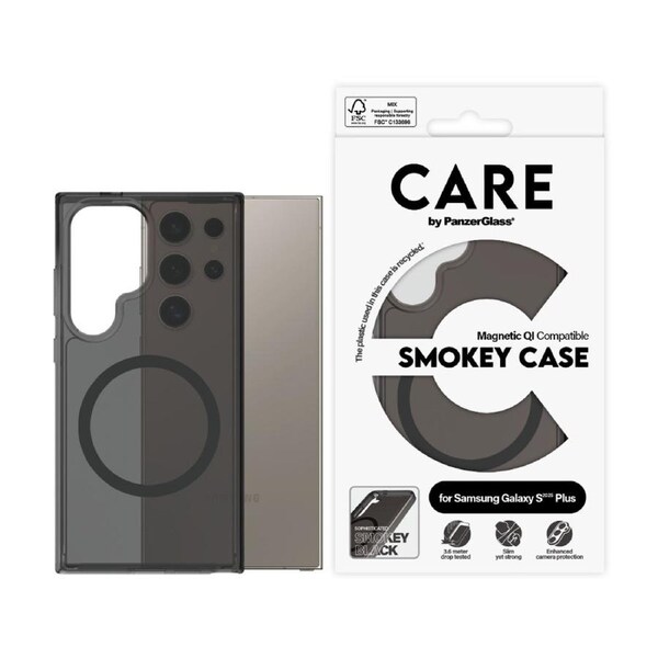 Panzer Flagship Phone Case Mag-Safe for Samsung GS25 Ultra - Smoke