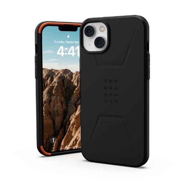 UAG Civilian Magsafe Premium Phone Case for iPhone 14 Plus - Black