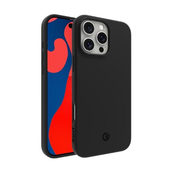 3sixT PureFlex+ Magsafe Silicone Phone Case for iPhone 2024 Pro Max - Black