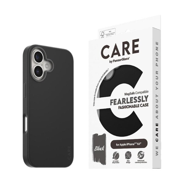 Panzer Fashion Mag-Safe Premium Phone Case for iPhone 2024 - Black