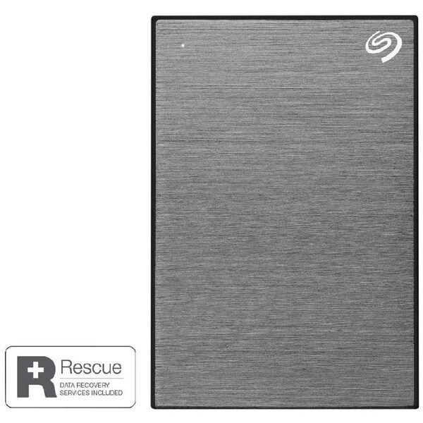 Seagate One Touch Portable 1TB Hard Drive (Grey)