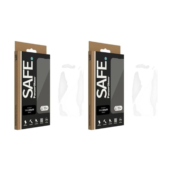 2PK Panzer PanzerSAFE UltraforWide Screen Protector for Samsung A24 5G - Clear