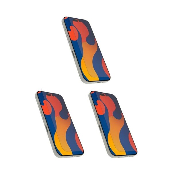 3PK 3sixT PrismShield Classic Screen Protector for iPhone 2024 Pro - Clear