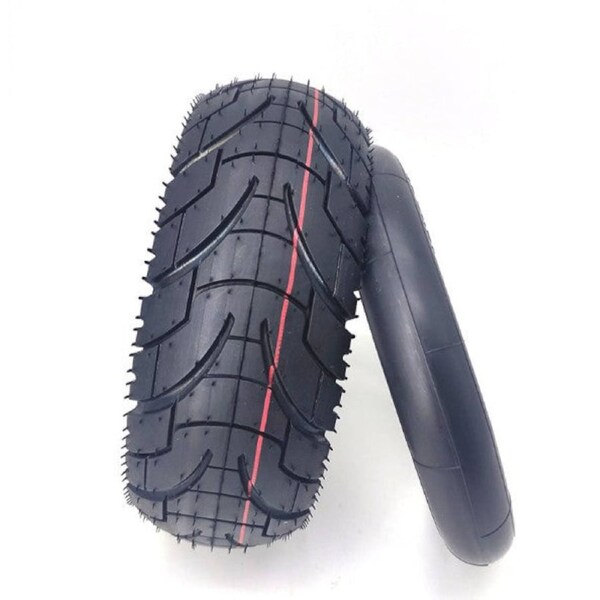 TYRE AND TUBE BUNDLE - 10×3 Street Tyre - 255×80mm 80/65-6 INCLUDING 10 X 2.5 90 DEGREE TUBE