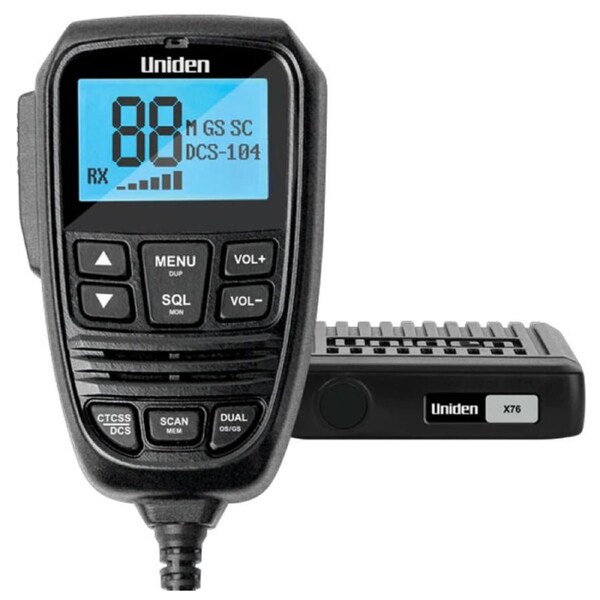 Uniden X76 Mini Compact UHF CB Radio