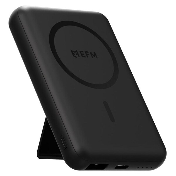 EFM FLUX 5,000mAh Magnetic Power Bank - Black [EFWM5PB933BLA]