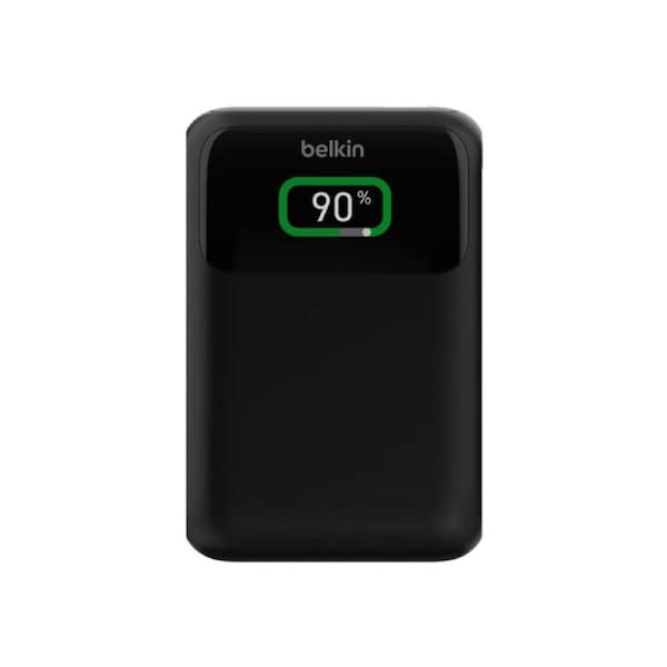 Belkin BoostCharge 65W Pro 3-Port Laptop Power Bank - 20K - Black - Black [BPB020BTBK]