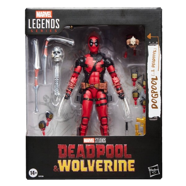 Marvel Legends Series Deadpool and Wolverine Dogpool and Deadpool Action Figure