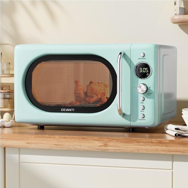 Devanti 20L Microwave Oven 700W Green