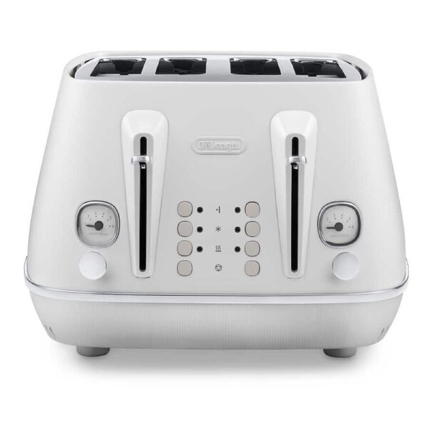DeLonghi Distinta Moments 4 Slice Toaster White CTIN4003W