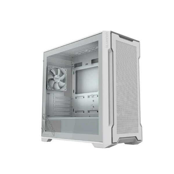 GIGABYTE C102 GLASS ICE Mid Tower case, H450x W210x D450 mm, White, 5 Expansion