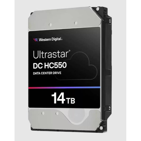 Western Digital WD Ultrastar DC HC550 14TB 3.5' SATA 512MB 7200RPM EAMR SE 5yrs