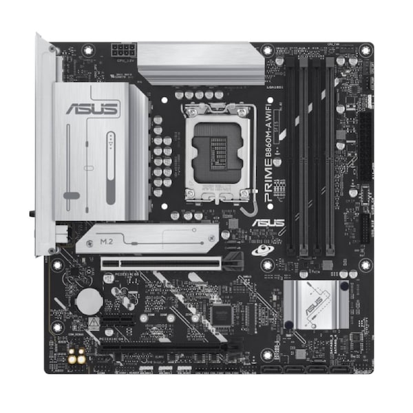 ASUS PRIME B860M-A WIFI-CSM Micro-ATX Motherboard 256GB, DDR5, 1 x PCIe 5.0, 2