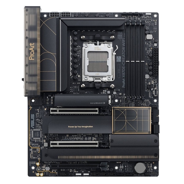 ASUS AMD ProArt X870E-CREATOR WIFI (AM5) ATX Motherboard, DDR5 192GB, 2 x PCIe