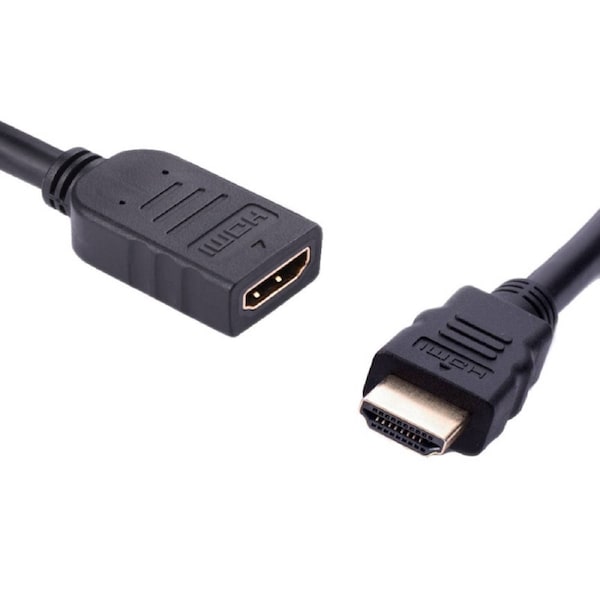 8Ware 2m HDMI Extension Cable Male to Female High Speed 4K*2K@30Hz 30AWG
