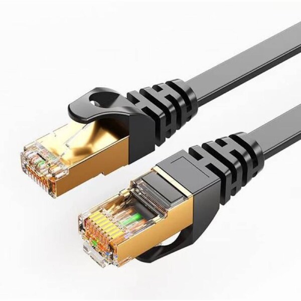 8Ware CAT7 Cable 2m - Black Color RJ45 Ethernet Network LAN UTP Patch Cord