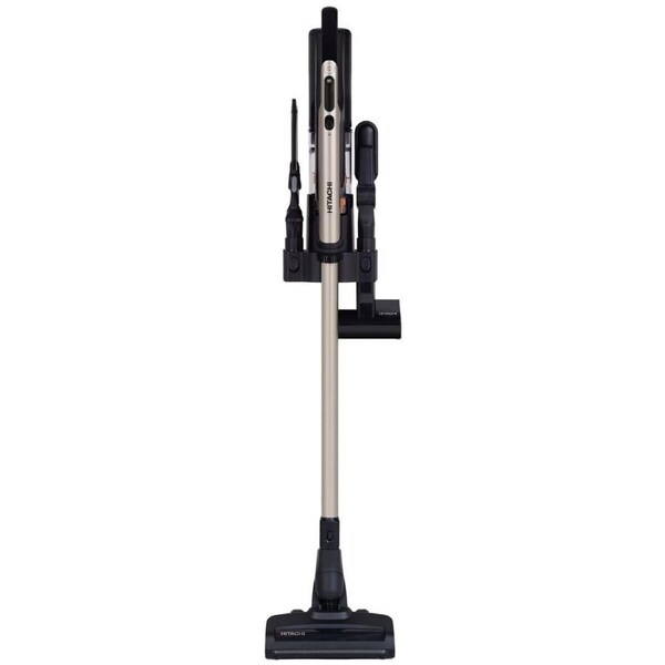 HITACHI Cordless Stick Vacuum Cleaner with Carpet Brush