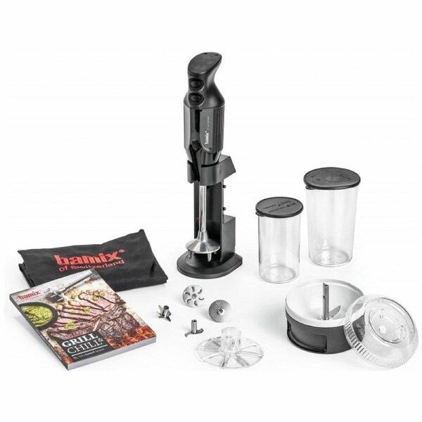 Bamix Speciality Grill & Chill BBQ Immersion Blender 200W Black