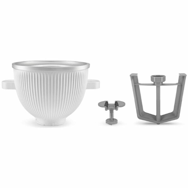 KitchenAid Ice Cream Bowl Attachment for Stand Mixer White