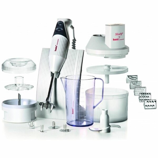 Bamix SwissLine Superbox Immersion Blender 200W Light Grey