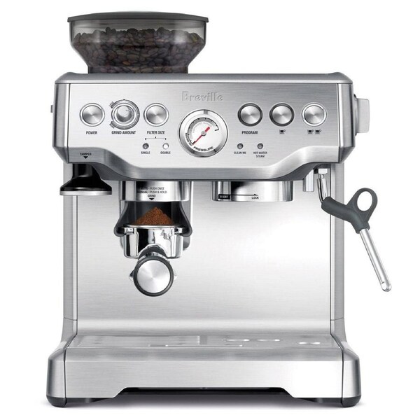 Breville Barista Express Espresso Machine Brushed Stainless Steel
